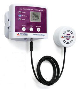 Inregistrator CO2, Umiditate si Temperatura Wireless